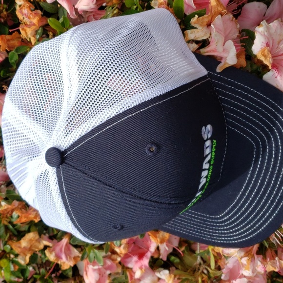 RICHARDSON Tightwads Vintage Trucker Hat Snapback Black/White - Picture 2 of 7